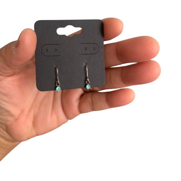 Jewelry - Turquoise Drop Hook Earrings - Women's Jewelry